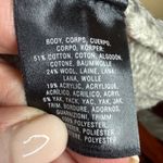 Anthro SLEEPING ON SNOW Gray Wool Yak Penny Lane L/S Cardigan Sweater Size Small Photo 3