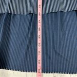 La Ligne Boheme Lace Up Pinstripe Midi Dress Size XS Photo 10