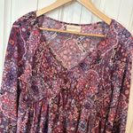 MELLODAY  Tunic Top Size Medium Photo 2