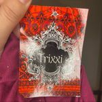 Trixxi Dress Pink 3/4 Sleeve Foil Dot Size Large Photo 3