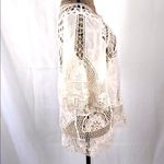 Forgotten Grace  blouse boho crochet cream L Photo 4
