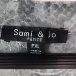 Sami & Jo Sami Jo XLP Gray Snake Boyfriend Top Petite Photo 5