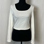 #173 Bundle of four stretch knit crop tops Photo 7