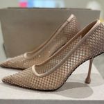 Jimmy Choo New In Box 95mm Lxia Satin Pumps Size 39 Photo 3