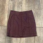 Free People  faux leather skirt Photo 0