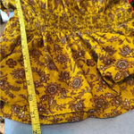 Sam Edelman Floral Yellow Women's Top Photo 3