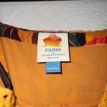 Farm Rio x Anthropologie Orange Crochet Maxi Dress Size Small Photo 9