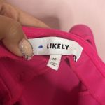 Likely  Norvina Mini Flounce Dress Pink. Size 12 Photo 7