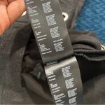 Maje  Black Lace Silver Grommet Details Snap Front Collared Romper Size XS Photo 11