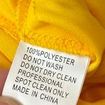 Mac Duggal Ieena for 70191 Asymmetrical Skirt Chiffon Dress Marigold Women Sz 6 Photo 8