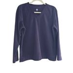 SJB Active Plum Purple fleece Sweater. Longsleeve, crewneck. Size Medium Photo 2