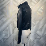 BLANKNYC Faux Leather Full Zip Moto Jacket Black Size XS Photo 7