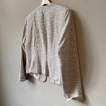 Kenar Nordstrom Womens Large Long Sleeve Striped Linen Career Blazer Jacket Chic Photo 12