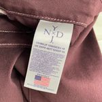 NYDJ Not Your Daughters Jeans Alina Burgundy Leggings Pants Skinny Plus 16W 16 Photo 9