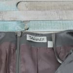 Tahari Shiny Straight Silver Skirt Photo 2