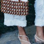 Cult Gaia Juno Leather Sandal 37.5 Photo 1