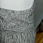 Hollister Black and White Striped Romper Photo 3