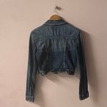 Just USA Cropped Denim Jacket Size S GUC Photo 1