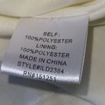 In Bloom  Women's Floral Baby‎ Doll Dress Ruffle Swing Mini Cream Pink Medium NWT Photo 10