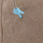 Vtg Y2K Chaiken Linen Sparkle Racer Tank Top Metallic Glam Indie Sleaze Size P Tan Photo 7