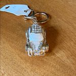 Pale pink rhinestone/crystal bag, charm car Photo 2