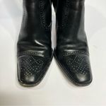 Ralph Lauren Lauren Ralph‎ Lauren Leanne black leather heeled boots size 6.5 Photo 5