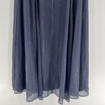 Likely  Runa Halter Maxi Gown Night‎ Shadow Blue Formal Metallic Prom Size 2 NWT Photo 7