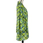 Maggie Barnes 1X (18/20) Top Button-Up V-Neck Lightweight Semi-Sheer 3/4 Sleeves Photo 3