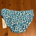 Calvin Klein Classic Mid-Rise Bikini Swim Bottom Animal Print Large NWT Photo 2