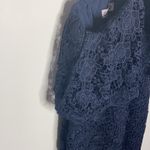 Nanette Lepore one shoulder lace sheath dress sz 8 Photo 6