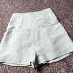 Quanta de soleil mint green high rise shorts small Photo 7