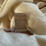 Banana Republic linen off white and orange stripe open cardigan women's size S Photo 6