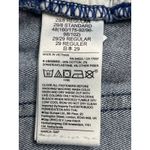 Gap  classic straight high rise medium indigo blue jeans, size 29/ 8 Photo 3