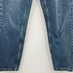 ZARA  Jeans Slim Straight Leg High Rise Dark‎ Wash Blue Denim Women’s Size 2 Photo 2