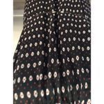 WhoWhatWear Maxi Lined Floral Print Dress Lightweight Medium EUC Black Photo 2