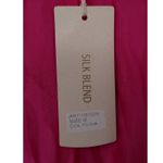 Bellambra Made in Italy Fuchsia Silk Blend Tiered Maxi Dress Size M Pink Size M Photo 6