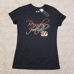 NFL  Team Apparel Black Bengals Football T Shirt M Photo 0
