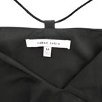 Naked Zebra | | Black Flounce Ruffle Scoop Asymmetrical Dress Photo 6