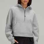 Lululemon  Scuba Half-Zip Oversized Hoodie Grey Photo 0