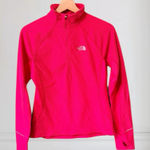The North Face  Flight Series 1/4 Zip Fleece Base Layer Jacket Size S Hot Pink Photo 0