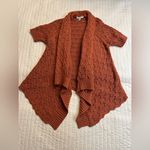 autumn cashmere Cotton by  rust open front cardigan Photo 0