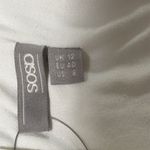 ASOS  Maternity NWT white dress woman size 8 stretchy Photo 7