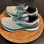 Brooks  Navy and Gray Athletic Shoes Photo 1