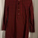 Abercrombie & Fitch Red Plaid Men's Shirt Photo 1