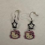 Hello Kitty  ROCKSTAR ENAMEL EARRINGS Photo 0