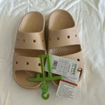 Crocs  Classic V2 Slide Sandal, Cognac, Size M7, W9, NWT Photo 8