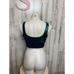 Forever 21  black crop top size S Photo 6