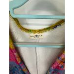 Natural Life Cozy Fleece Wildflower Floral PJ One Pc M Oversized Loungewear Soft Photo 3