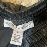 Eye Candy  Black Faux Leather Pants Photo 3