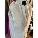 Banana Republic  pink blazer size 4 oversize work blazer linen blend work attire Photo 5